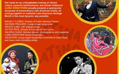 Latinx – Saturday 12th October  7.30pm