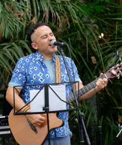 Tocha Performing at A Taste of Latin America, La Feria 2024, at Sefton Park Palm House - Alan Bludnell